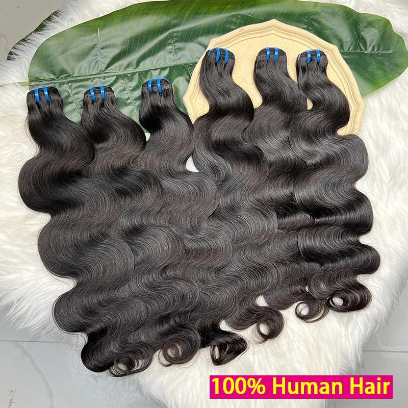 

18A Body Wave Bundles 100% Vietnamese Human Hair Weave Bundles Top Quality Unprocessed Raw Virgin Hair Extensions Natural Color