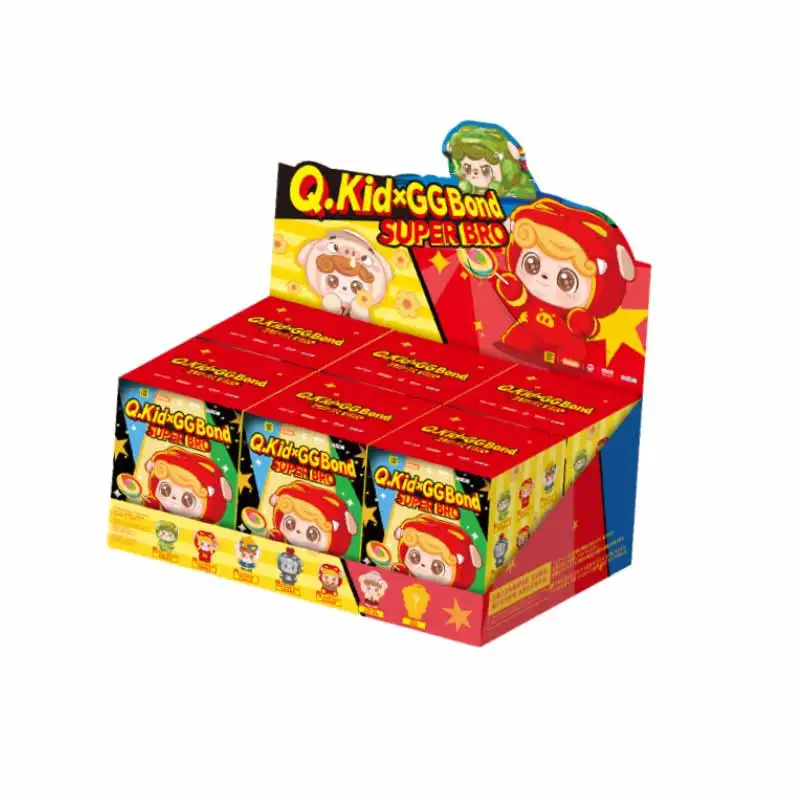Jotoys Q Kid X GG bond Super Bro Series Blind Box Toy Ornament