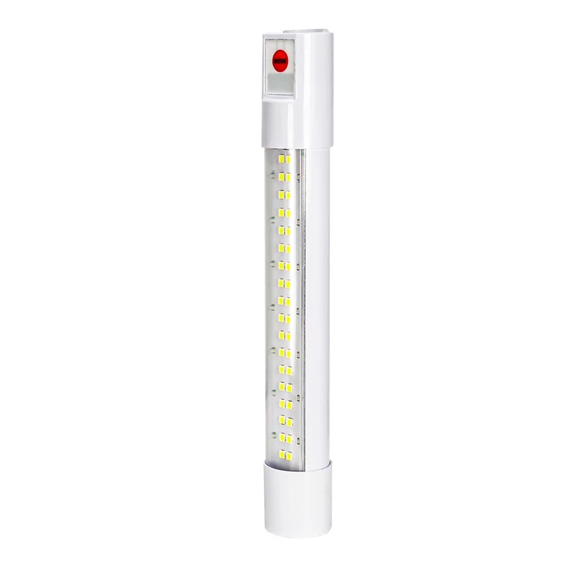 1pc 20.1cm Rechargeable Automobile Maintenance Lamp Battery Regulating Lamp Tube Led Lights Car Accessories