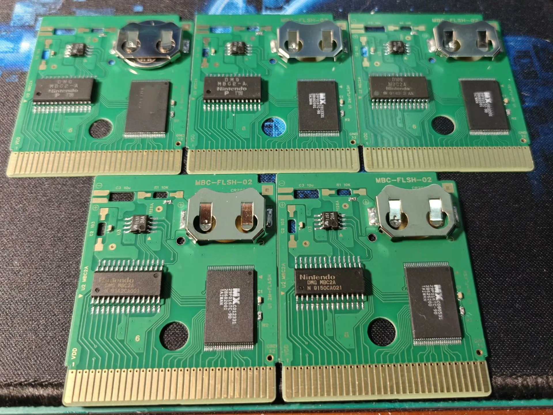 SOLO carrello flash MBC2 Mapper GBC (RAM integrata, 256 KB) - Play Dragon Z, SaGa, Spada di Mana