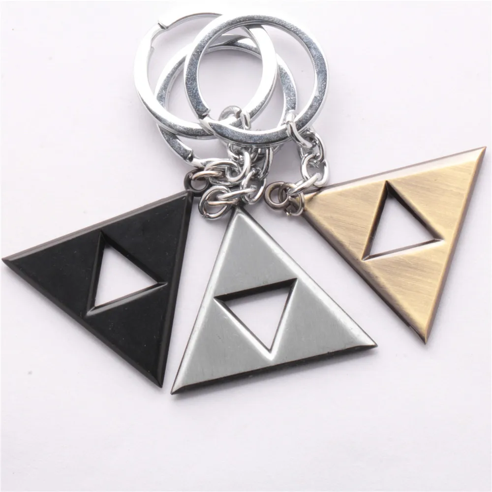 The Legend of Zeldas Pendant Necklace for Men Women Vintage Triforce Triangle Amulet Choker Necklace Cosplay Party Jewelry Gifts