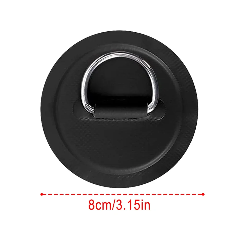 Patch D Ring Pad Corrosion-resistant Easy To Apply For Inflatable Boat PVC Part Stainless Steel Wear-resistance