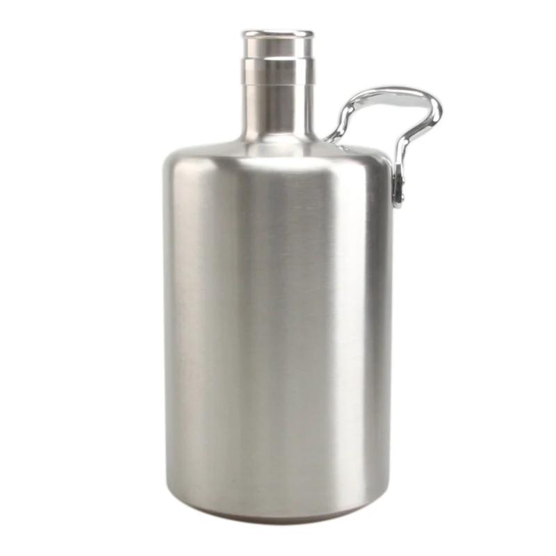 Portable Outdoor Water Buet 304 Stainl Steel Pure Water Storage Beverage Fruit Tea Buet Lightweight Carry-On Cam T...