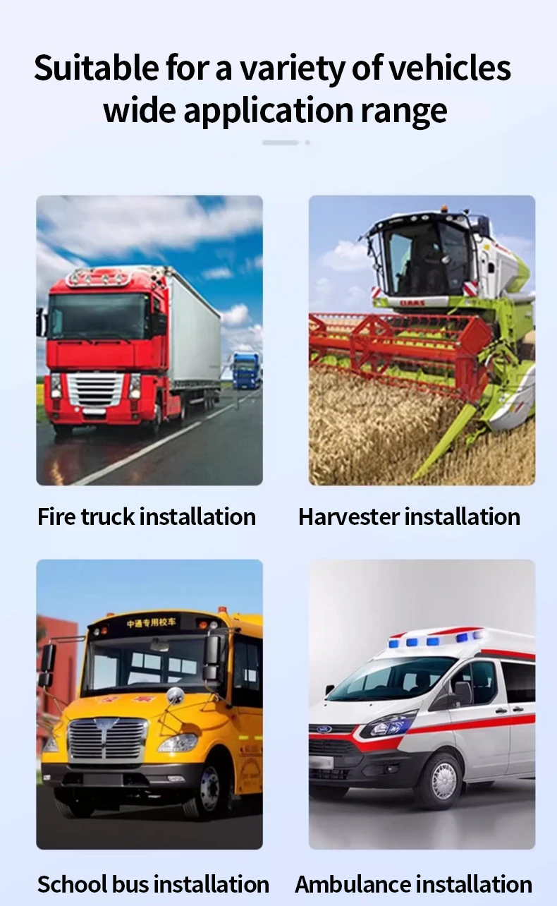 AHD 1080P 2MP Waterproof Side View Vehicle Camera – No-Drill Strong Magnetic Mount with IR Night Vision for Truck & Bus image