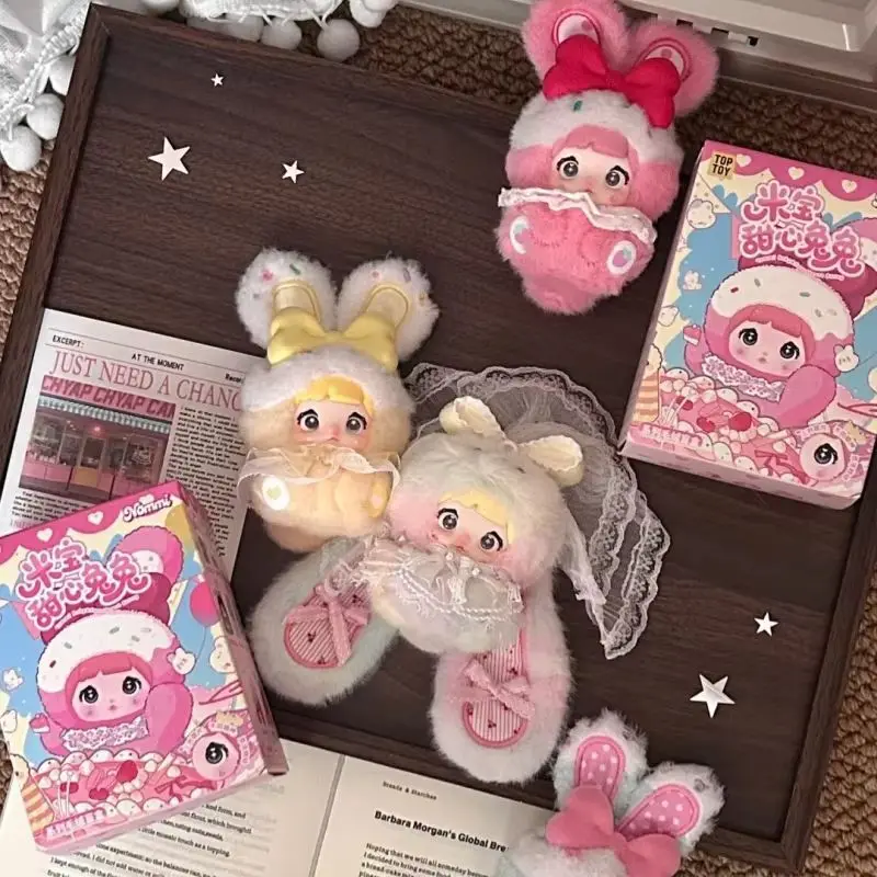 

Подлинная серия Nommi Baby-Sweetheart Bunny V8, виниловая слепая коробка для лица, милые аниме-фигурки, подвеска, плюшевая кукла, коллекционная модель, игрушки, подарок