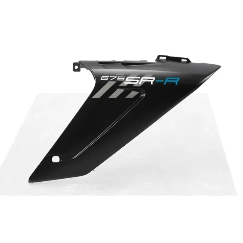 Suitable for 675SR 675SR-R Motorcycle Fixed Wing Guide Cover Decorative Wind Blade Plastic Protective Panel