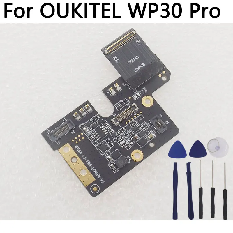 Nueva placa secundaria Original OUKITEL WP30 Pro de pantalla pequeña con Cable de transferencia flex FPC para teléfono inteligente OUKITEL WP30 Pro