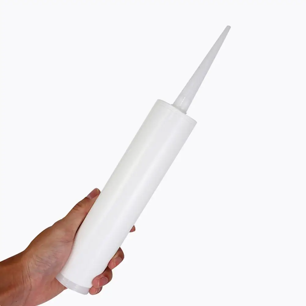 2 pezzi tubo vuoto riutilizzabile tubo per mastice sigillante tubi da spremere fiaschetta bicchiere calafataggio bottiglie d'acqua da viaggio in plastica