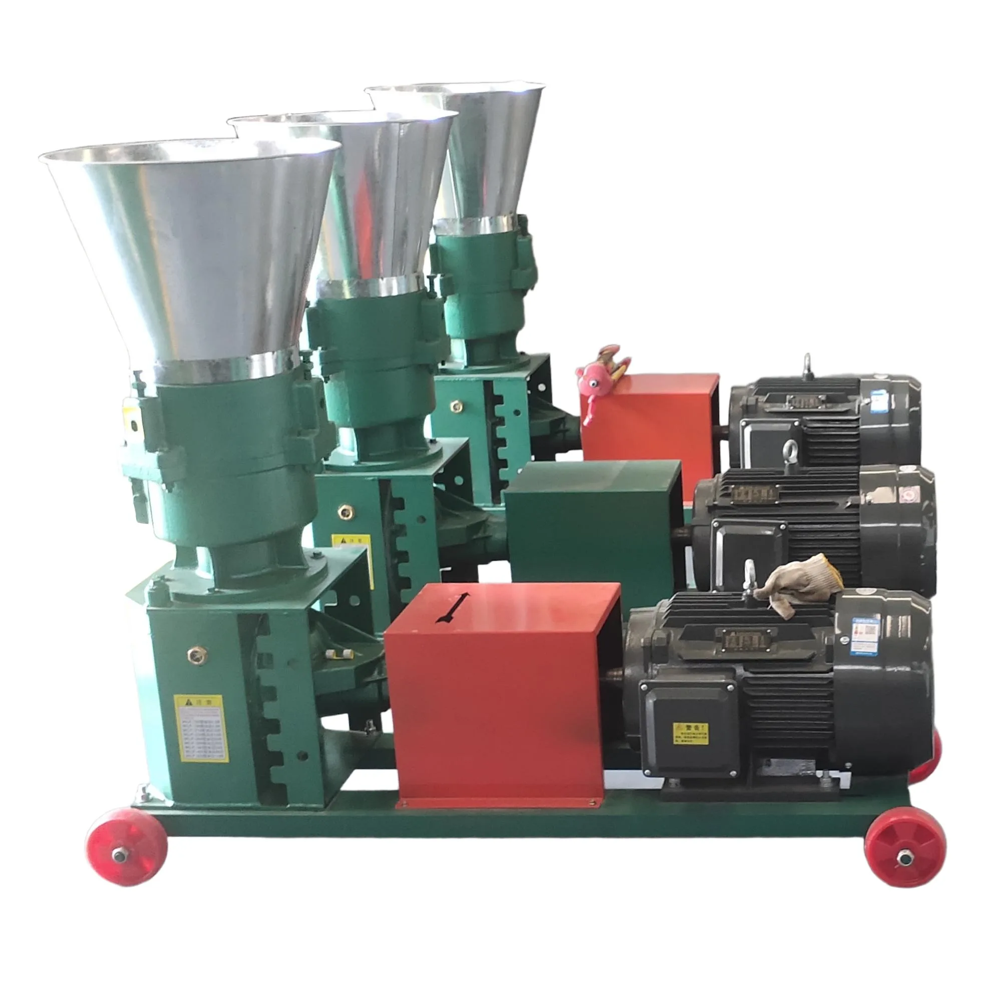 *forHot Selling 3 Roller Feed Pellet Mill Making Chicken Feed Animal Feed Pellet Machine for Cattle Fish Sheep with CE