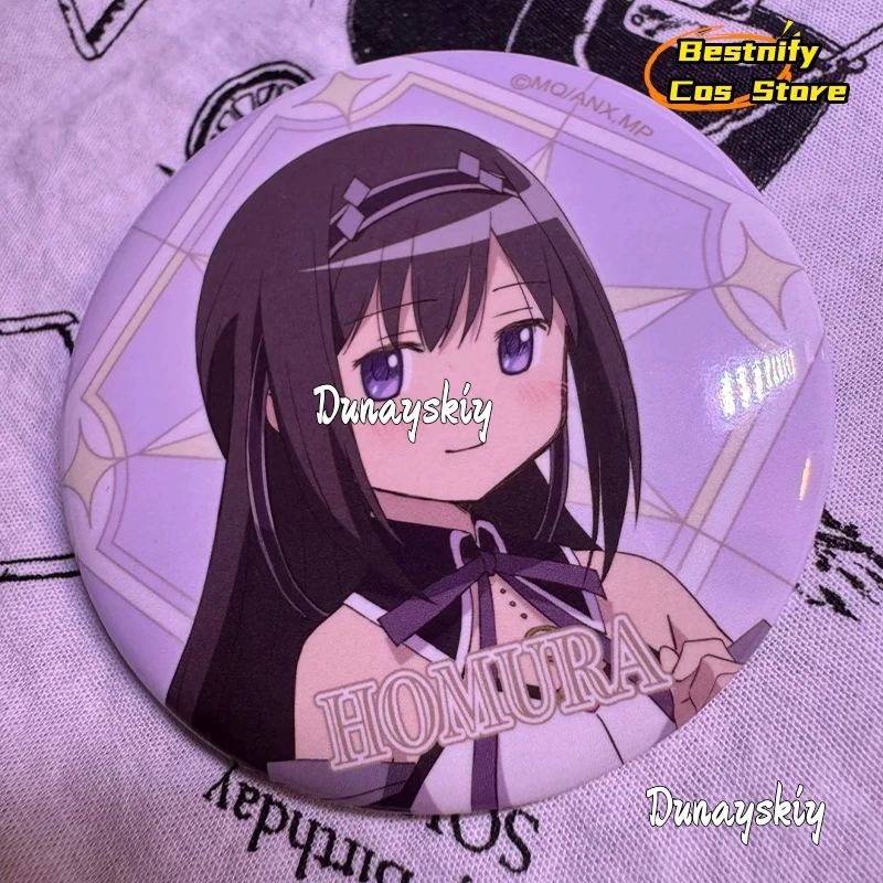 921Halloween Puella MagiMadoka Mgica Walpuracht Rising Badge Anime Collectible Brooch Comic Con Decor Accessory Kawaii Gothic