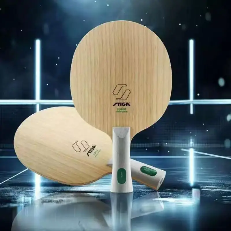 

STIGA SURGE HYBRID CARBO Surging Смешанный углерод Встроенный ароматический карбоновый шарик для пинг-понга Карбоновая нижняя пластина