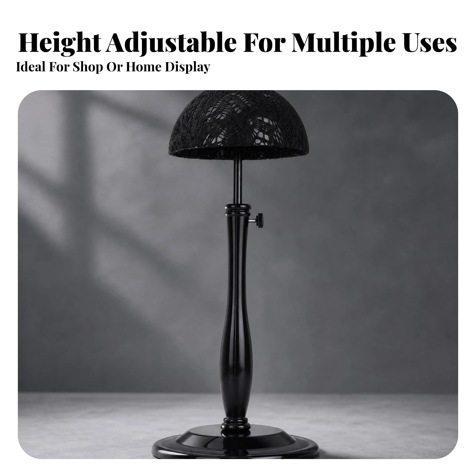 hairpiece-holder-head-stand-weighted-base-adjustable-hairpiece-holder-stand-personal-grooming-dome-shape-vertical-support