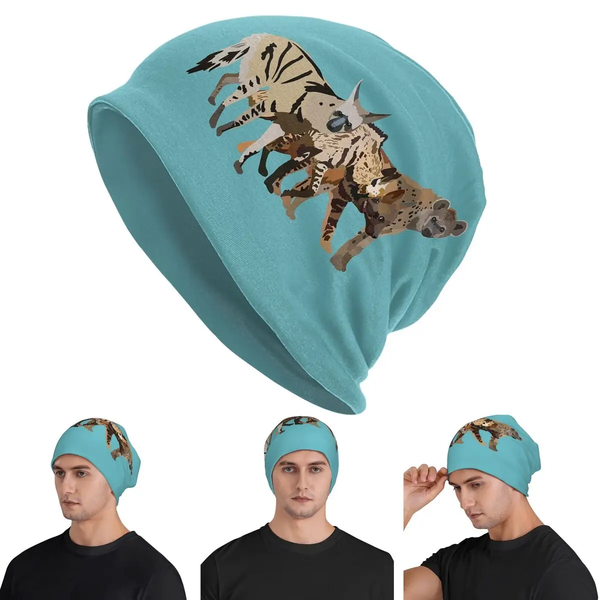 

H Is For Hyena Skullies шапки шапки теплая осенне-зимняя уличная шапка вязаная шапка для мужчин женщин взрослых