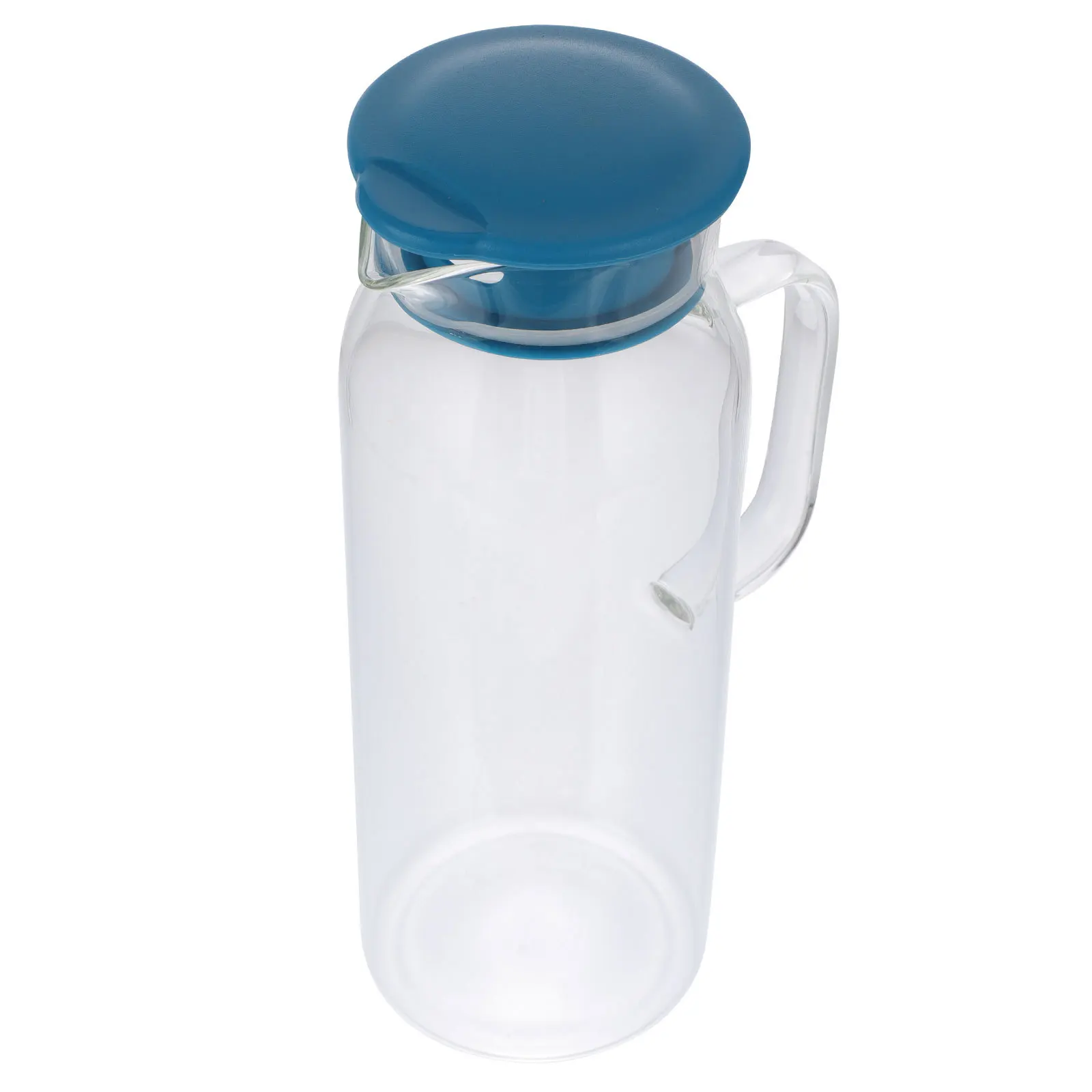 

1Pcs Heat Cold Resistant Glass Tea Kettle Thickened Material Plastic Cap Office Home Tea Kettle Heat Resistant Teapot