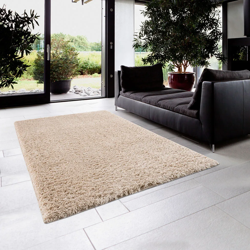 

Super Soft Polyester Shag Area Rug, 6'6"W x 9'L