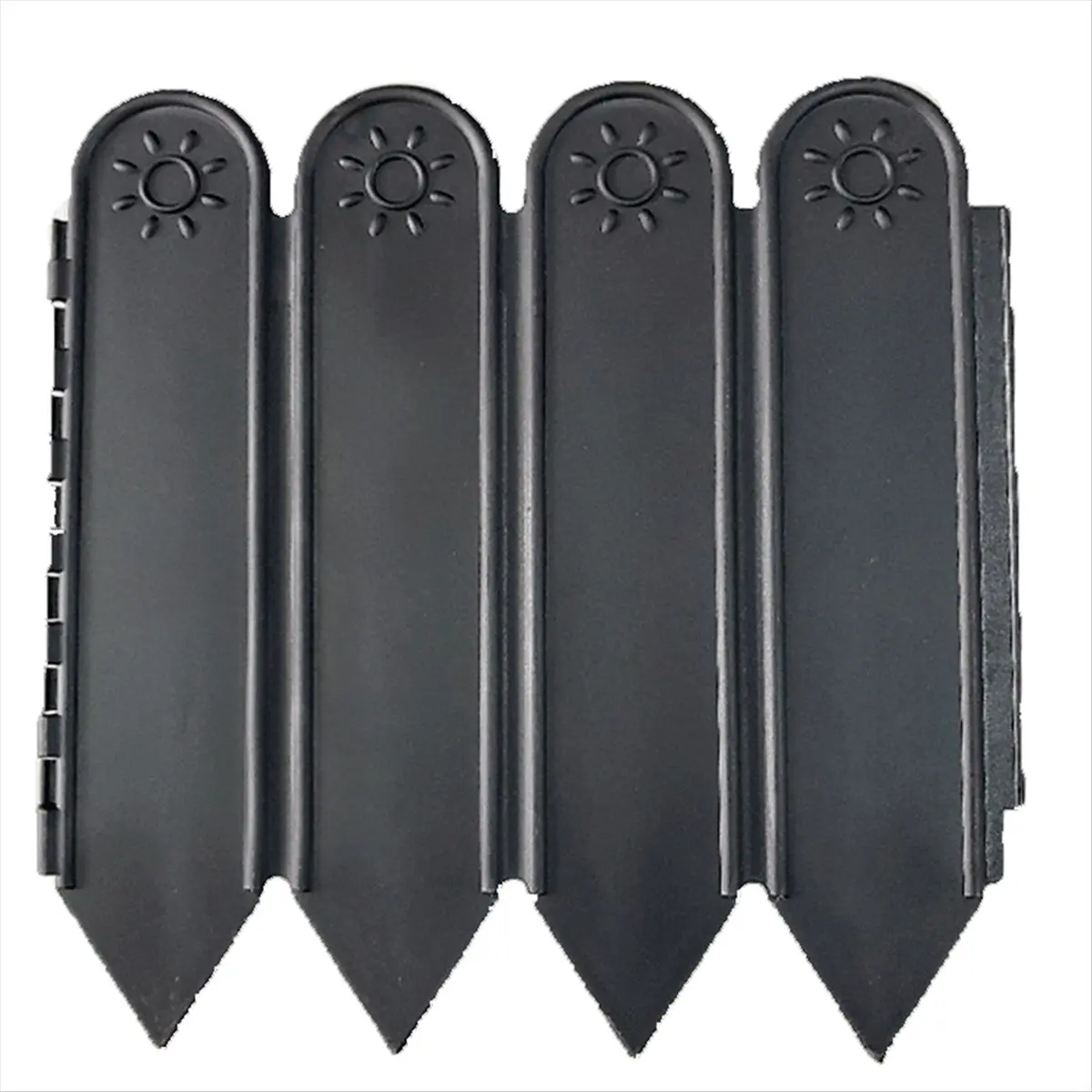 【ABFS】Garden Fences Garden Scenery Decorative Outdoor Fences Portable Fences Garden Edging Patio Partition Fences Black