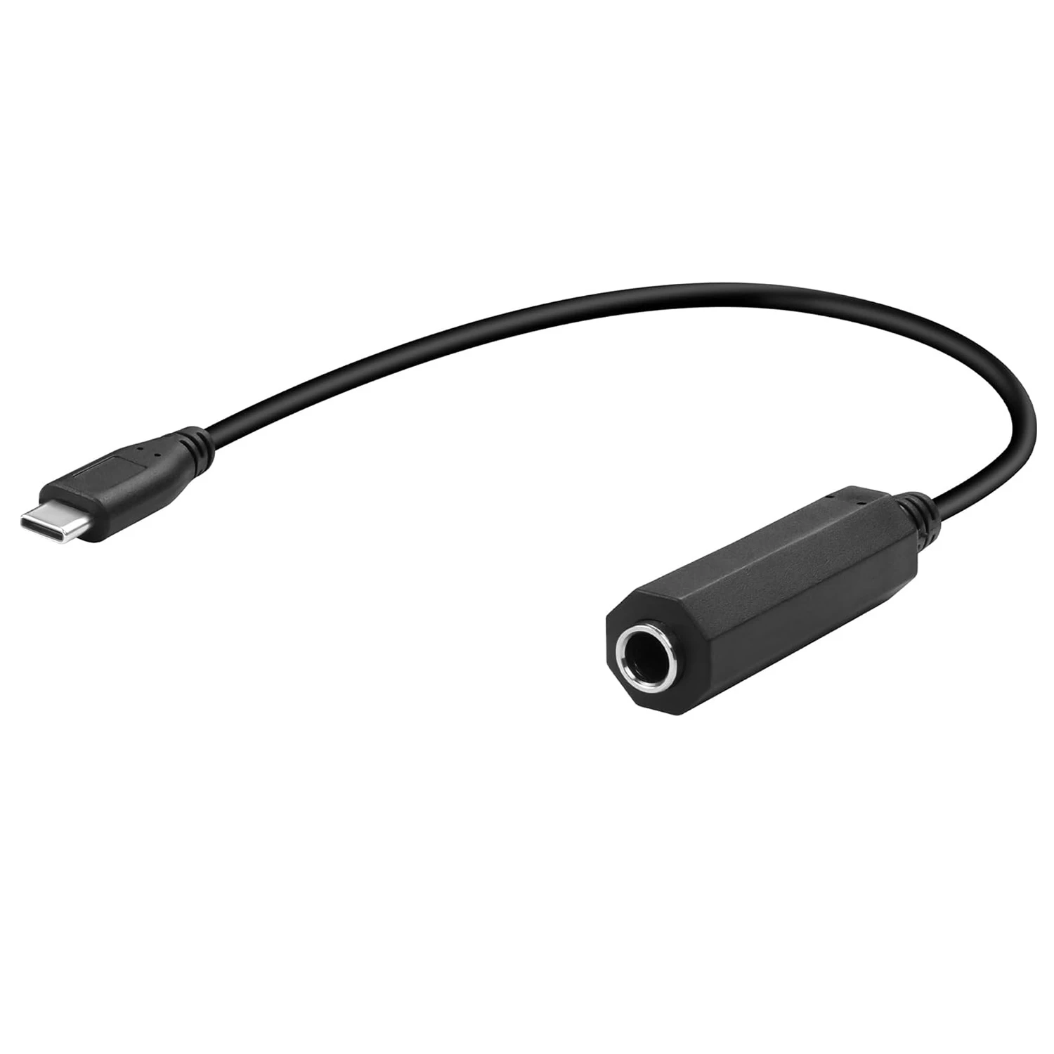 6.35mm TRS Female Stereo to USB Type C Male Aux Audio Headphone Adapter Cable for Amplifier Mixer Home Theater Smartphone Laptop