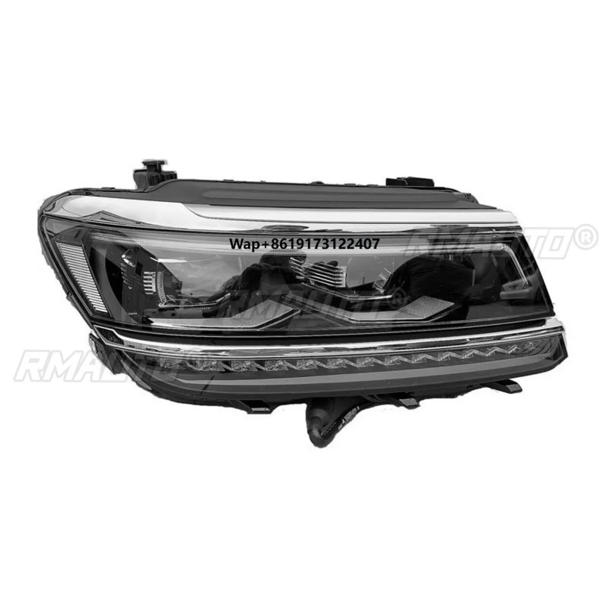 

Left Right Fog Lamp LED Daytime Light Front LED Headlamp Assembly Wide Light Lamp For Tiguan 2018-2021 5NL941114A