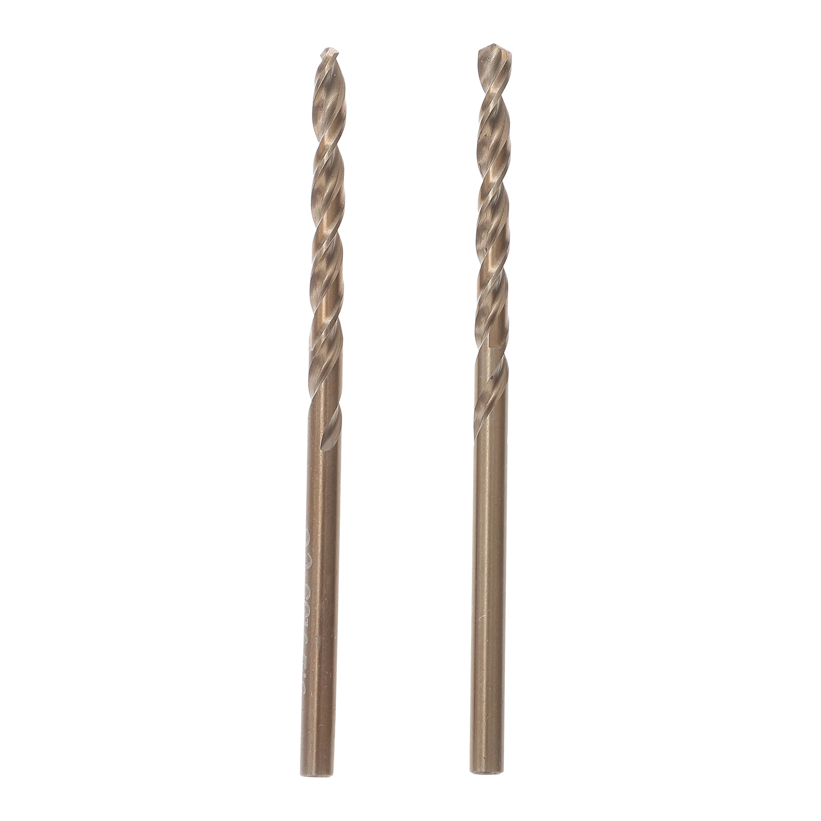 

2Pcs Cobalt Drill Bits High Speed Steel Metal Drills for Carbide Tools Precision Machining Aerospace Jobs 1/8 Inch 32mm