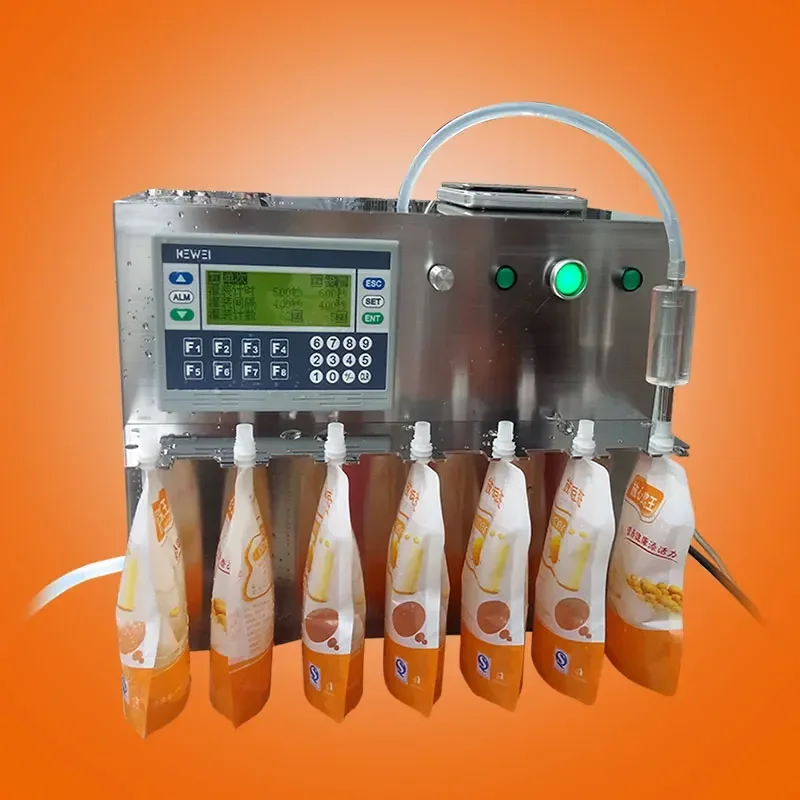 

Commercial Semi-automatic Water Liquid Filling Machine Liquid Filler 110V/220V