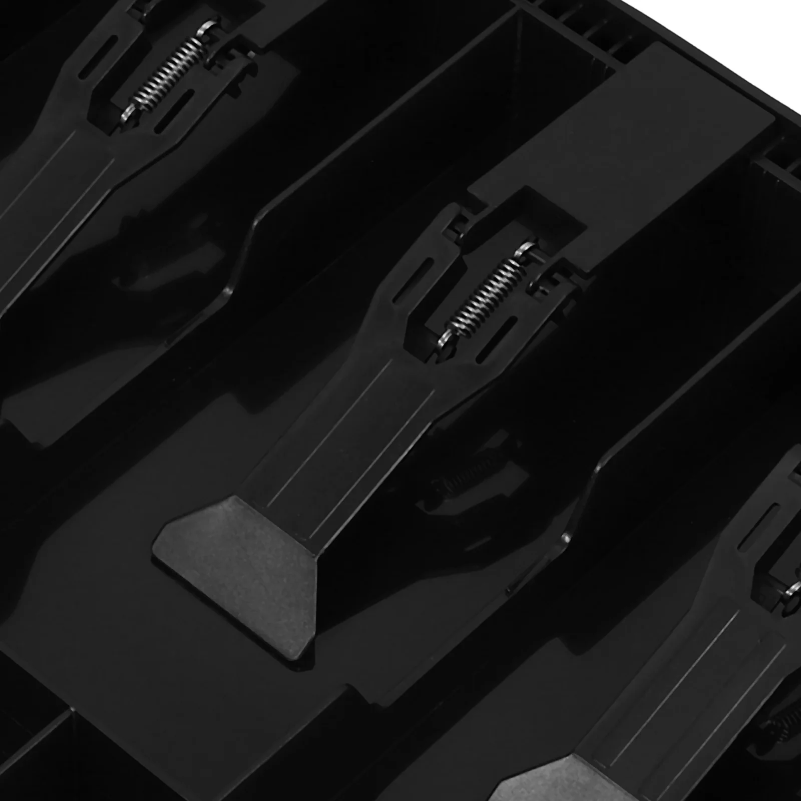 

Cash Insert Tray 4 Bill 3 Coin Compartments Heavy Duty Abs Plastic Cashier Drawer Box For Business Home Use Black Folder