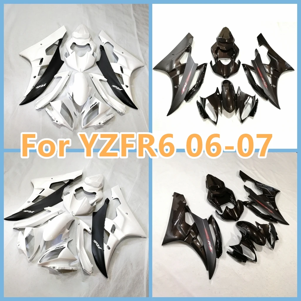 

Prime Chinese Fairings Kit for YAMAHA 2006 2007 YZF- R6 06 07 YZFR6 Road Racing Sportbike Body Repair Aftermarket Parts ABS