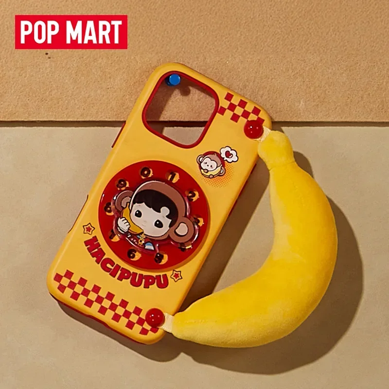 

POP MART HACIPUPU ROLLING TIME MACHINE Series Phone Case Original Blind Box Anime Figure Mystery Guess Bag Ornament Figurines