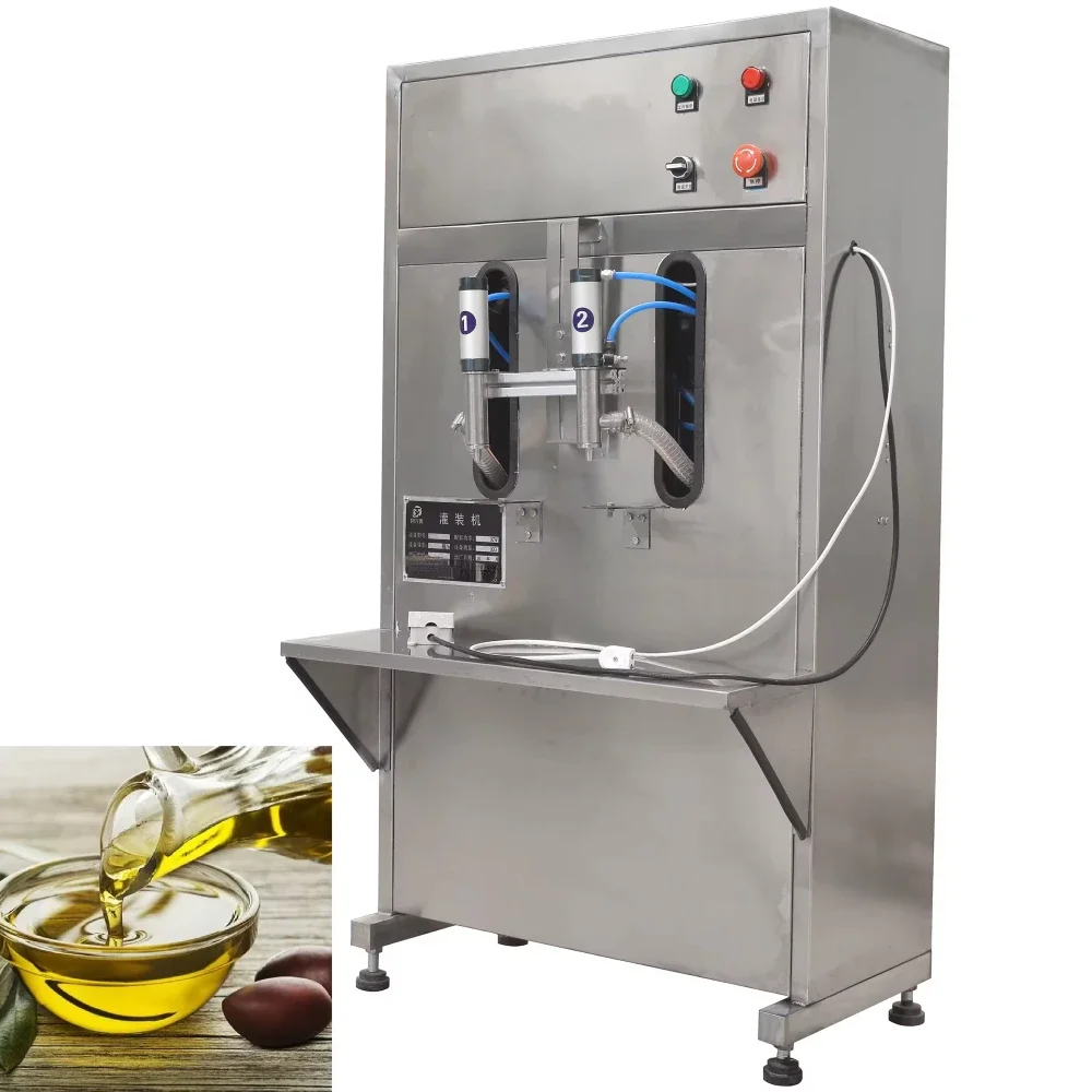 China Small Automatic Liquid Wine Palm Oil Bottle Filler Manufacturing Filling Machine