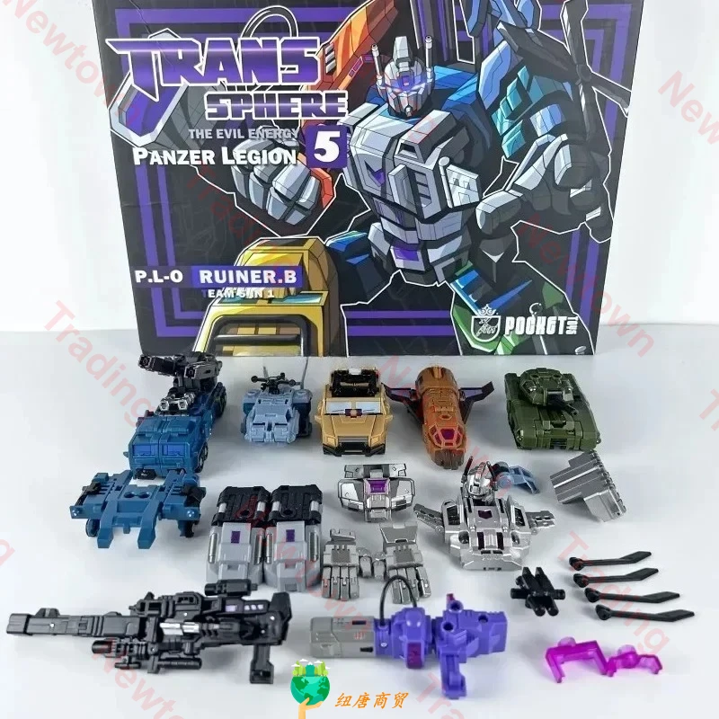 48 heures d'expédition jouet transformant 5 en 1 PT05 PT-05 Combo G1 bataille Titan figurine jouet 27 cm cadeau