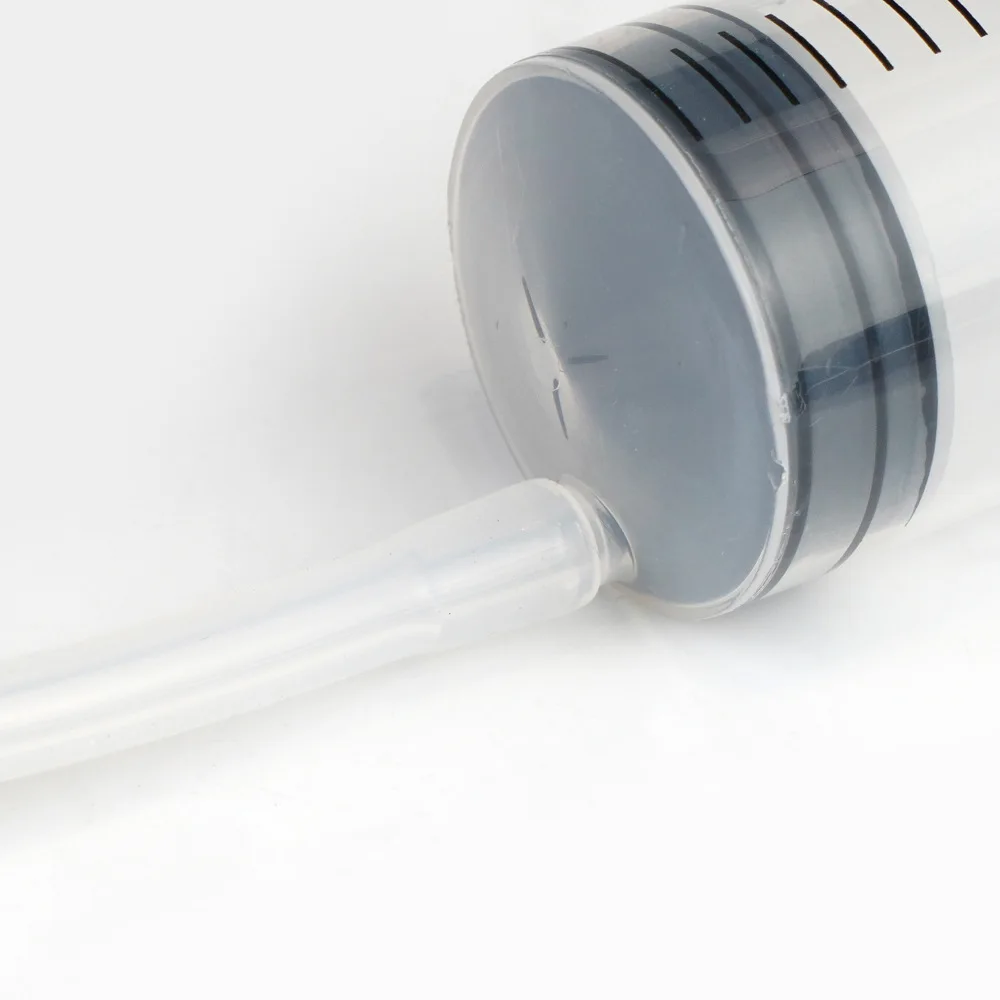 ユニバーサルオートバイフォークオイルレベルツールアジャスターサスペンションオイルレベルゲージシリンジ 60 ミリリットル調整可能なリング