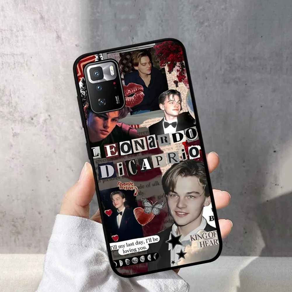 Star Teenage Leonardo DiCaprio Phone Case For Redmi Note 4 X 5 A 6 7 8 T 9 9S 10 11 11S 11Epro Poco M3 Pro