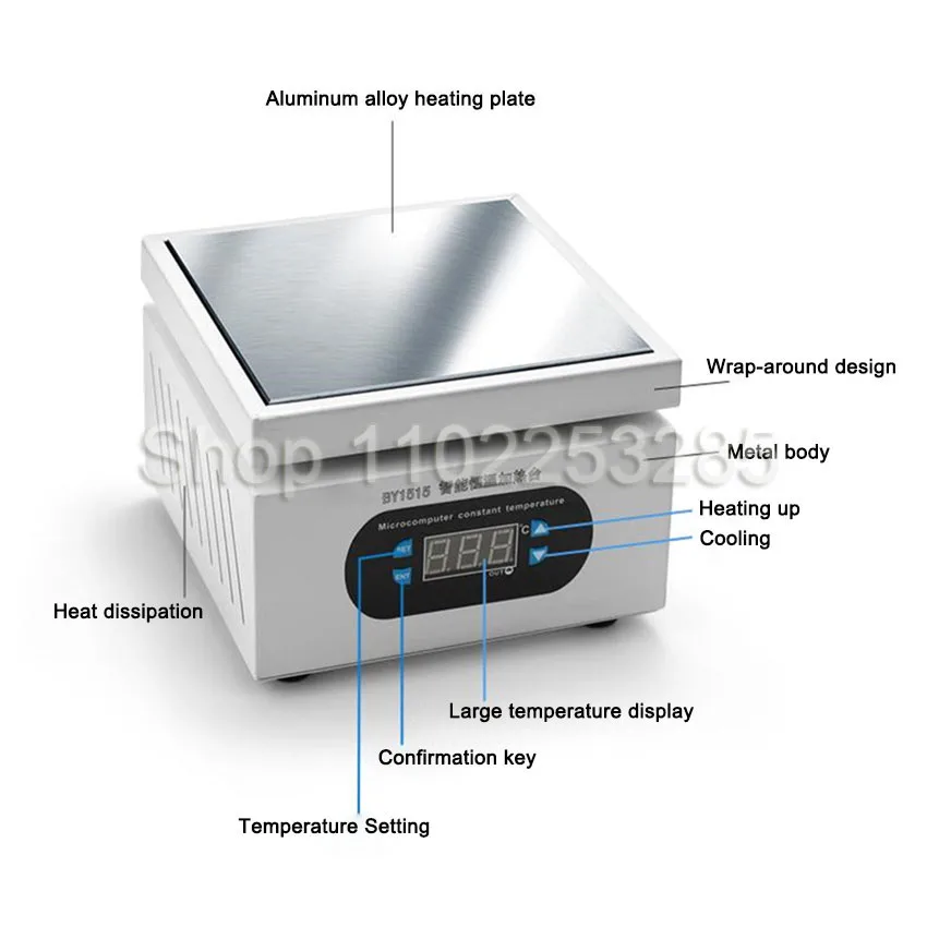 New Heating Station Digital Preheating Platform Electronic Hot Plate Maintenance Heating Plate Station for PCB LCD Screen Repair