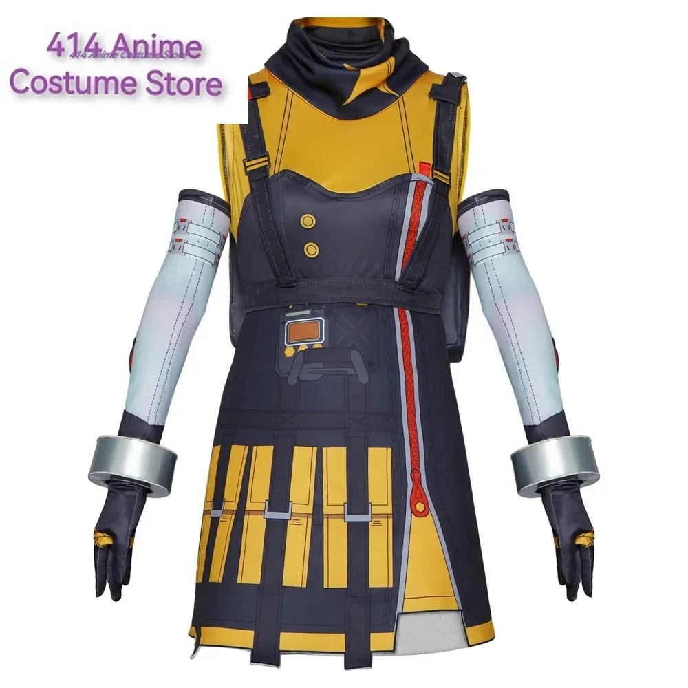 Zzz Soldier 11 Cosplay Zenless Zone Zero Soldier 11 Cosplay Costume Women Man Uniform Outfit Soldier Cos Wig Halloween Costumes