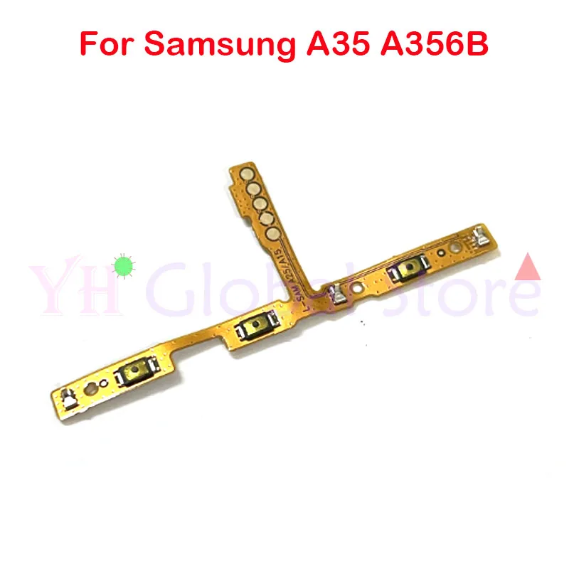 20PCS For Samsung Galaxy A15 A155 A156 A25 A256 A35 A356 A55 A556 Power On Off Switch Volume Side Button Flex Cable Repair Parts