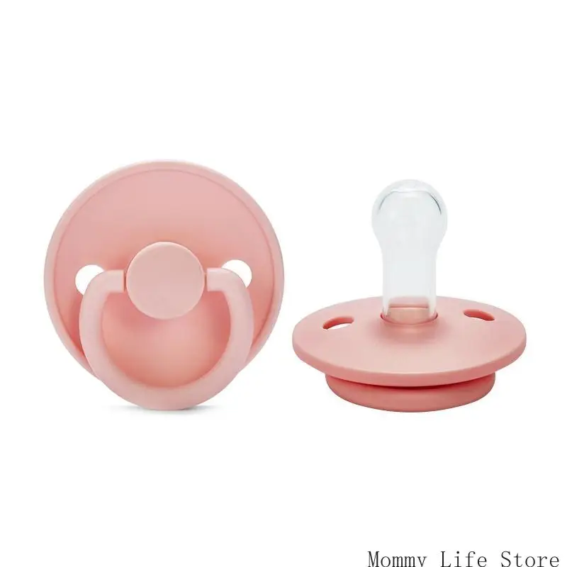 

Baby Silicone Pacifier Soother BPA 6-18 Months Old for Baby Girls Boys Sleepy Outdoor Dummy Pacifier