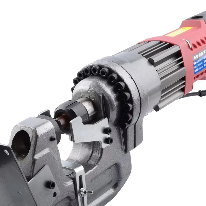 Portable Electric Rebar Cutter Hydraulic Punching Machine Bar Cutter Chamfering Tool