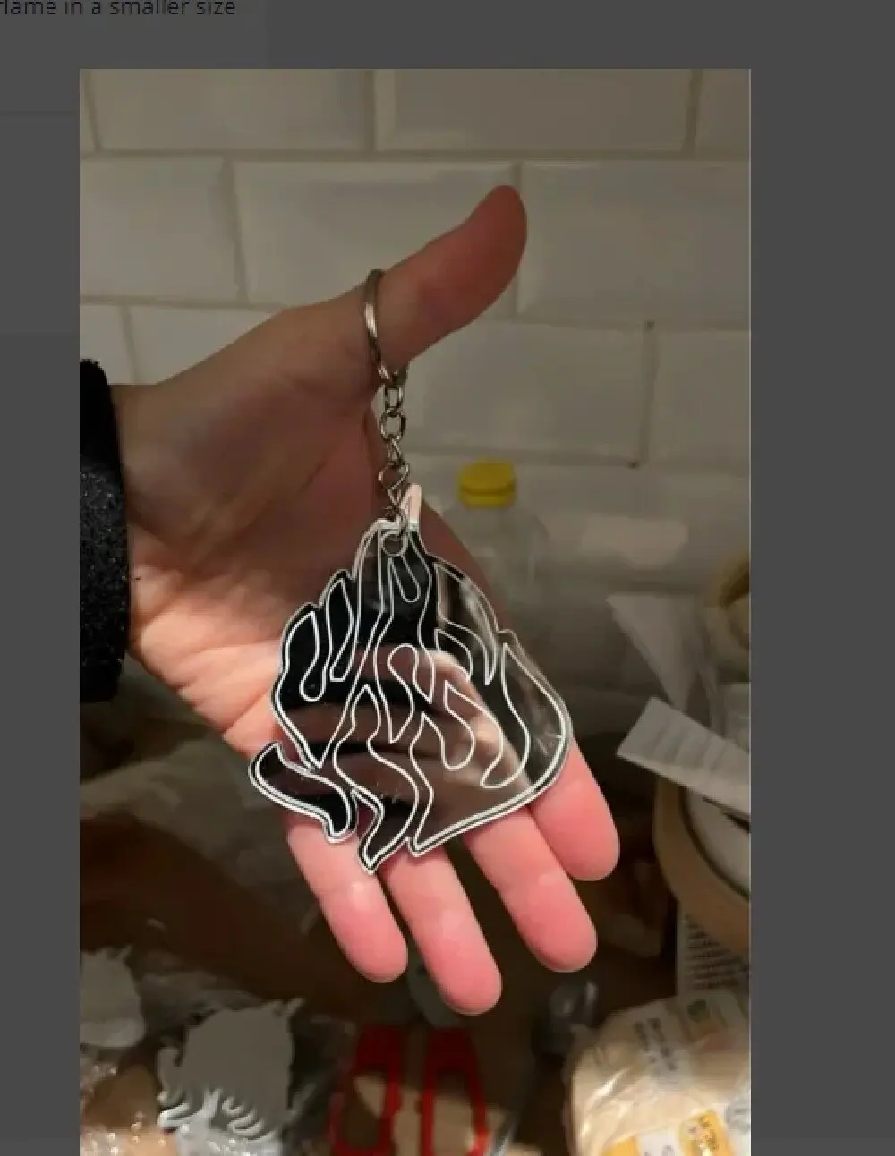 10 szt. Personalizowane Srebrne Pamiątki Ślubne z Lustrzanym Wykończeniem, Wycinane Laserowo w Kształcie Płomienia, Kartki z Podziękowaniami z Breloczkiem, Prezent na Bar Mitzwah lub Prezent Biznesowy