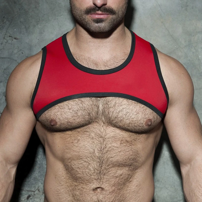 Free Shipping Men's Clothes   New Summer Sexy Swimsuit Super Speed Dry Beach Fitness Vest Water Sports  Private Custom