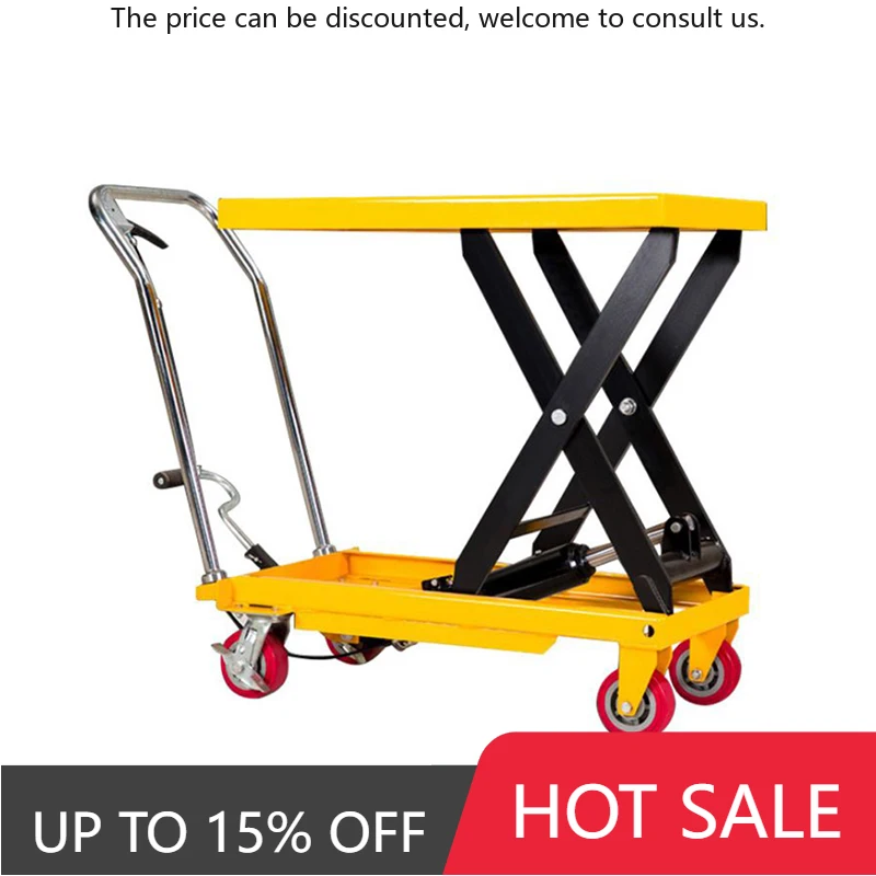 

Lifting Table Hydraulic Platform Lift Trolley 150kg Warehouse Equipment