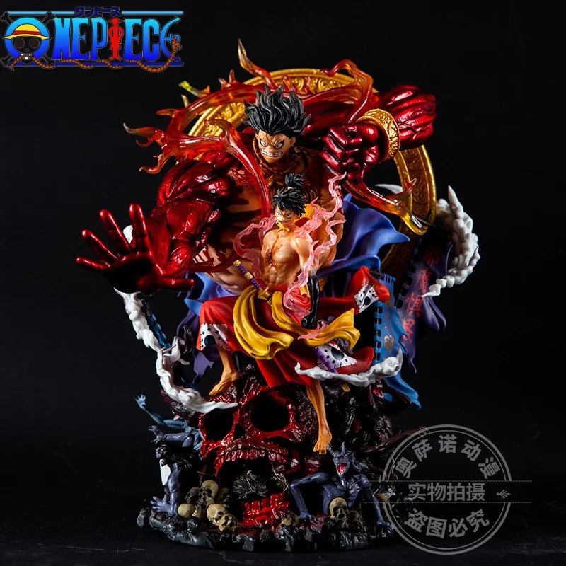 29.5cm Anime One Piece Figure Monkey D. Luffy Action Figurine Gear 4 Luffy Wano Country PVC Collectible Statue Model Doll Toys