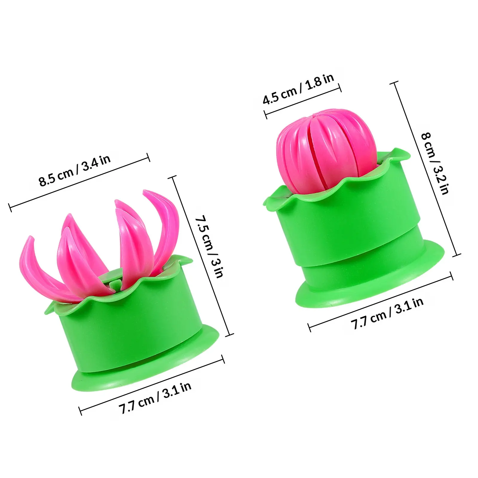 Steamed Stuffed Bun Mold Green Plastic Crimped Dough Press for Baozi Pie Dumpling Maker Cooking Tool Kitchen Steam Bun Mold