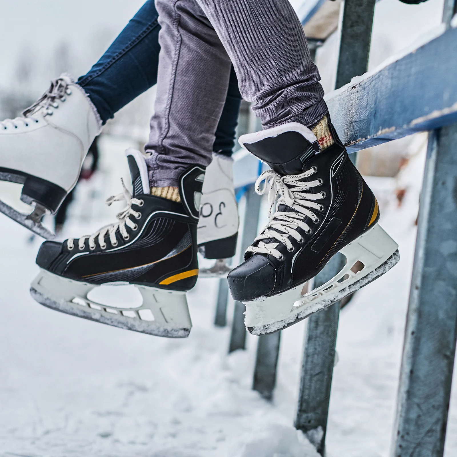 

1Pair Hockey Laces Waxed High Performance Anti-Fracture Wear-Resistant for Ice Hockey Skates Roller Skates Ski Laces