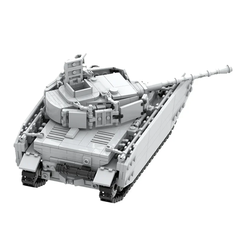 Moc Building Bricks Military Weapon Model Panzer IV Assault Tank Technology Modular Blocks Gift Christmas Toys DIY Sets Assembly