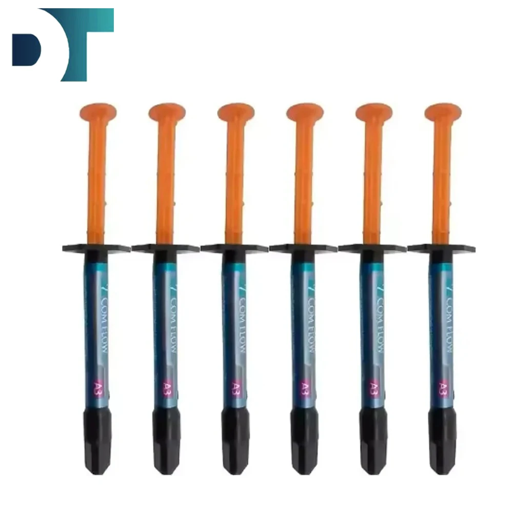 الأسنان مركب الكورية السائل الراتنج تدفق الراتنج A2A3 نانو الهجين الأسنان إصلاح ضوء علاج الراتنج طب الأسنان ملء المواد