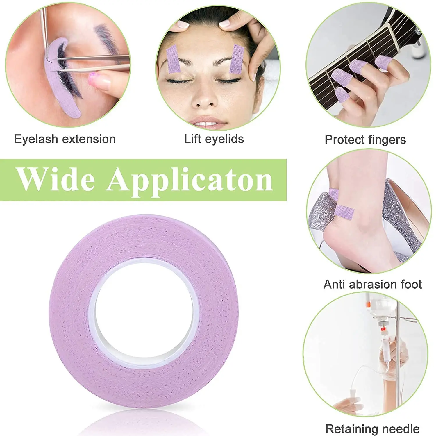 5/10pcs Precision Lash Separator Tape - Professional Grade Adhesive for Clean Eyelash Line Definition