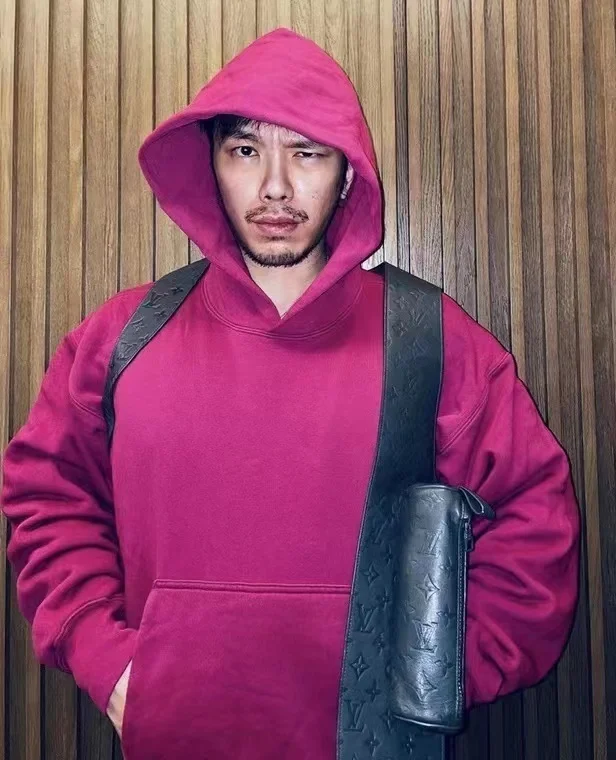 

Двухслойная толстовка из плотной ткани, сезон 6, мужские и женские повседневные пуловеры Kanye West большого размера с капюшоном