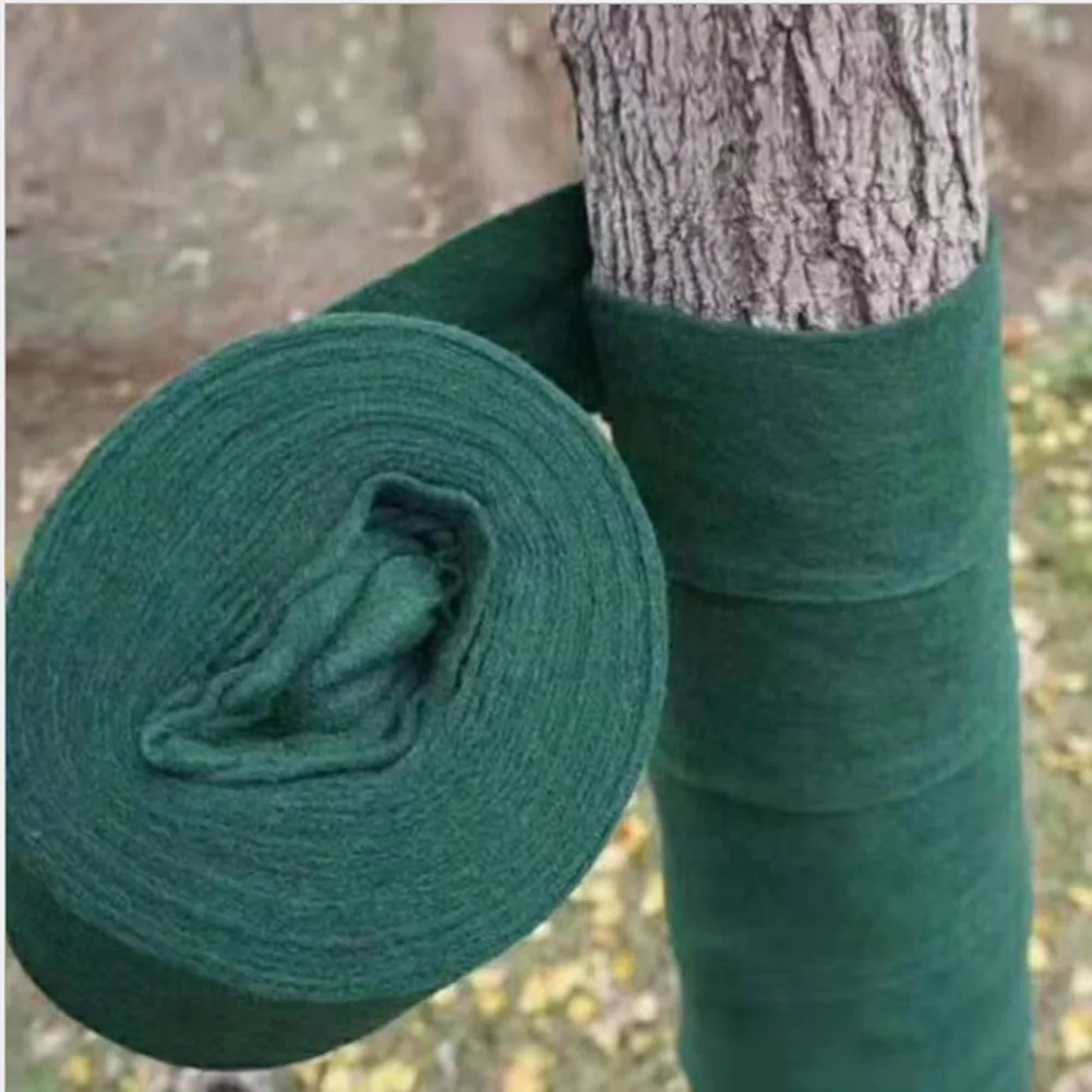 15m Plant Tree Protector Wraps Antifreeze Single/Double Layer Winter Protection Strips Winter Warm Gardening Plants Bandage
