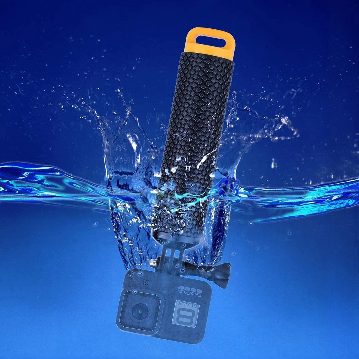 Water Floating Hand Grip Handle Mount Float asta di galleggiamento per Gopro Hero12 11 10 9 8 7 6 5 4 3 Xiaomi Yi 4K SJ4000 Action Camera
