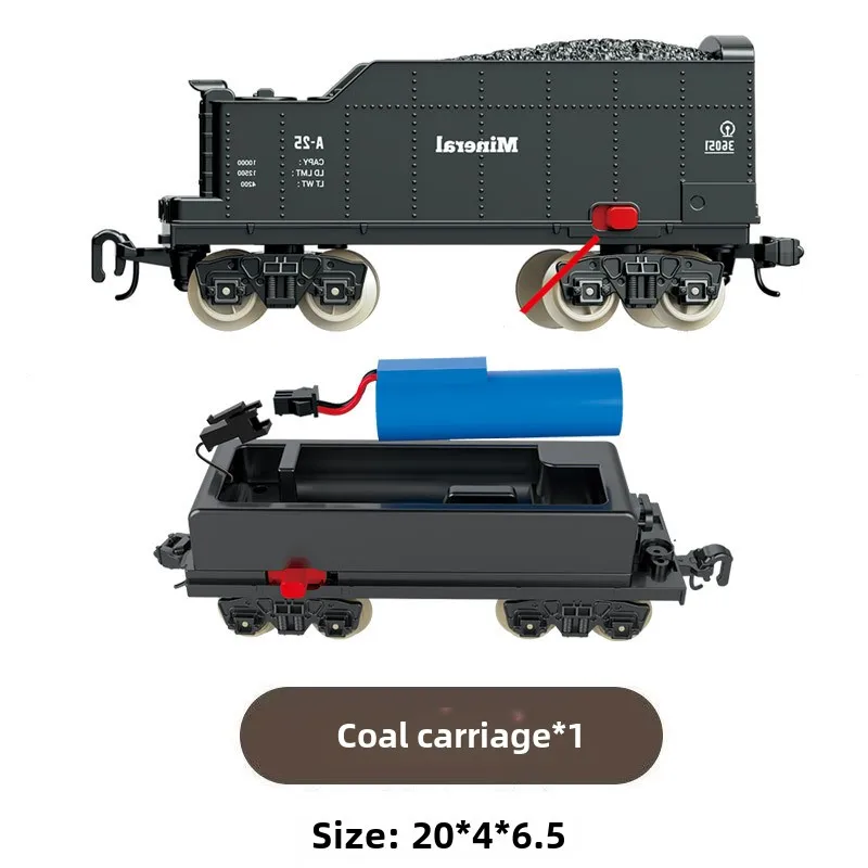 OZXVXZO Lot de 4 mini trains à vapeur rétro - Décoration de gâteau - Jouet de train - Décoration