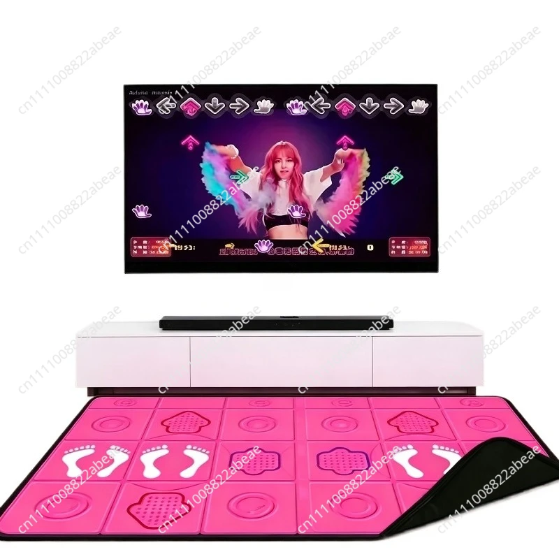 High definition wireless PU dance blanket, somatosensory home double dance machine